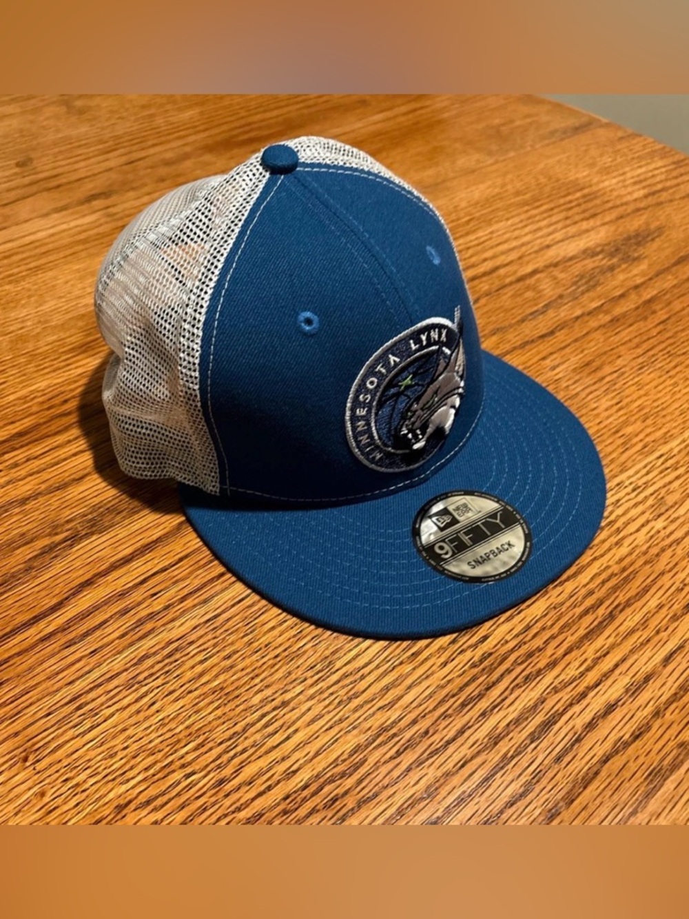 NWT Minnesota Lynx Cap / Hat 
Blue and White